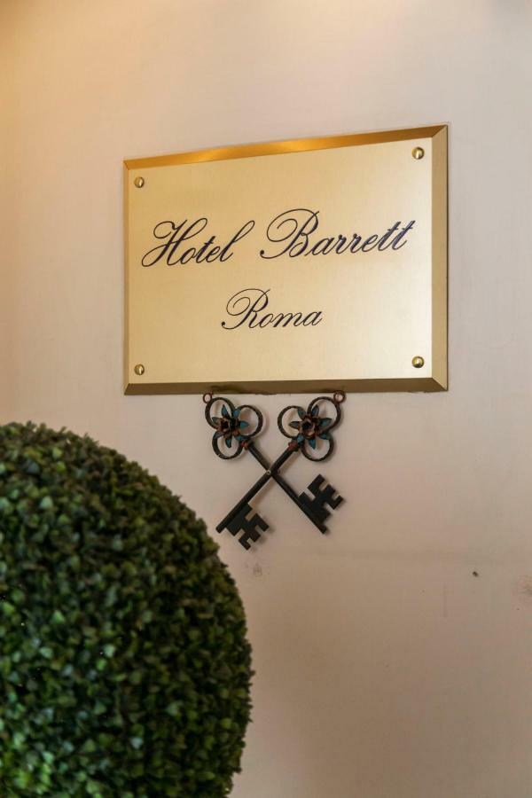 Hotel Barrett Róma Kültér fotó